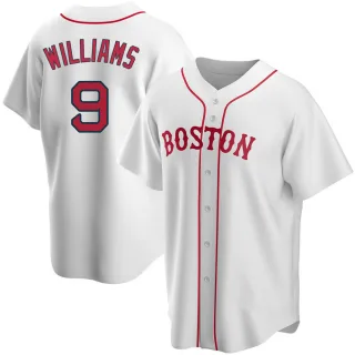 Replica Men's Ted Williams Boston Red Sox Alternate Jersey - White